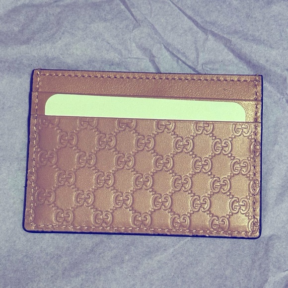 NEW Gucci with COA Micro-Guccissima Card Holder - Picture 10 of 12